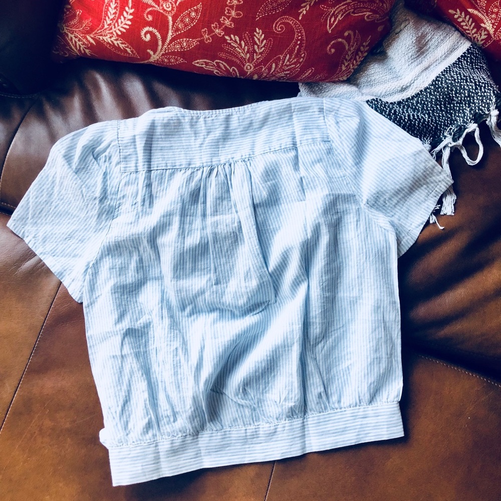{Madewell} Side Tie Wrap Top - Picture 5 of 8